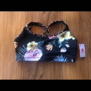 Fun Floral Sports Bra